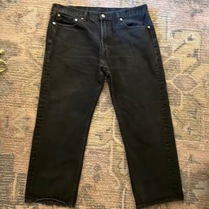 Levi’s black 505 38 x 27 amazing vintage condition perfect crop & slouch
